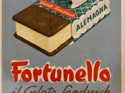 ...e del Fortunello portavano la firma dell�illustratore Mario Menzardi